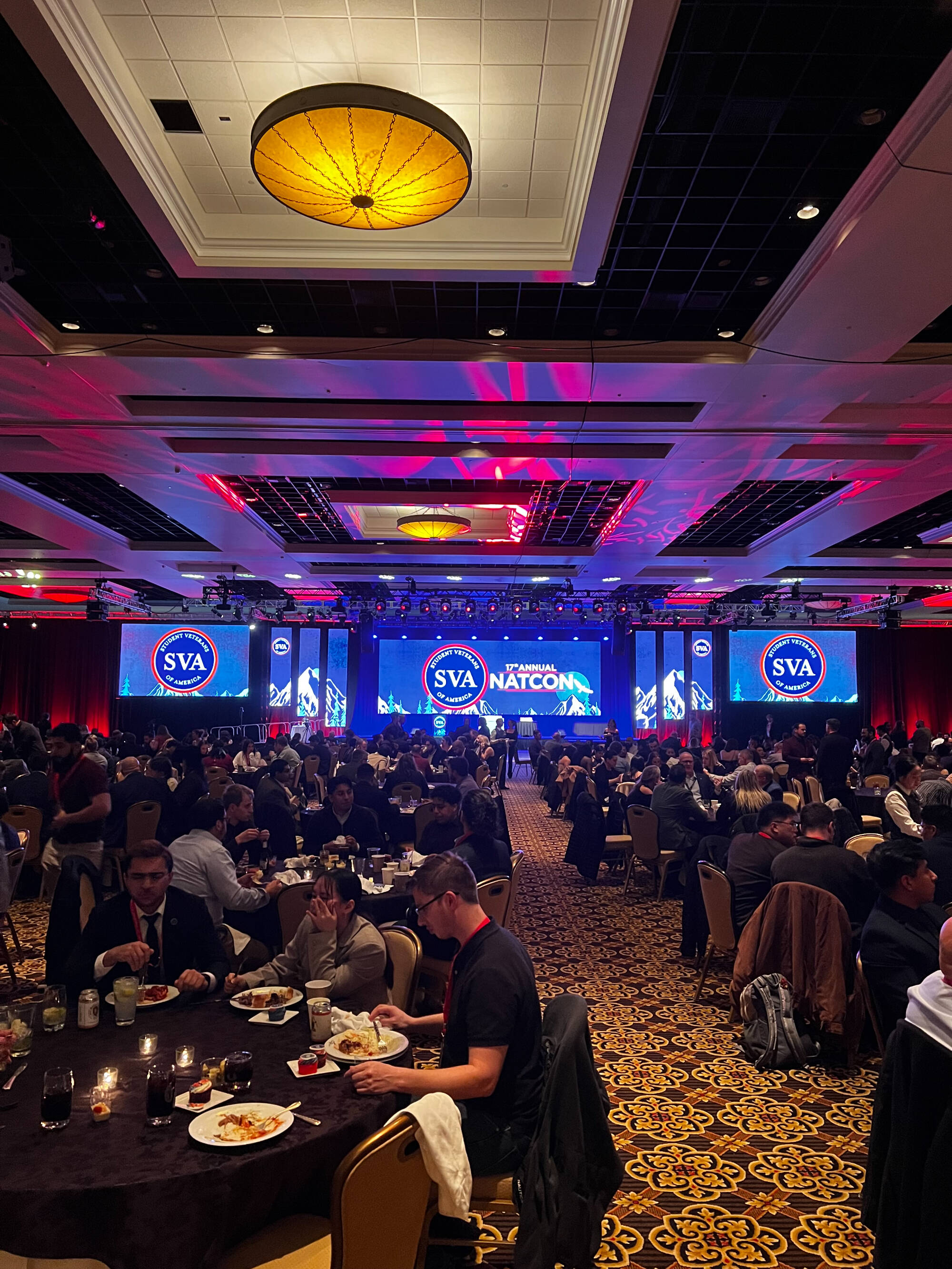 Students Veterans of America National Conference Event stage